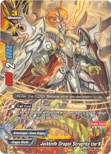 Jackknife Dragon Stragrite the X - Buddy Rave - Future Card BuddyFight card