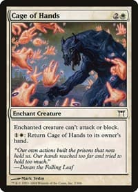 Cage of Hands - Champions of Kamigawa - Magic: The Gathering card
