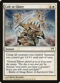 Call to Glory - Champions of Kamigawa - Magic: The Gathering card