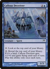 Callous Deceiver - Champions of Kamigawa - Magic: The Gathering card