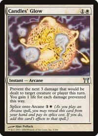 Candles' Glow - Champions of Kamigawa - Magic: The Gathering card