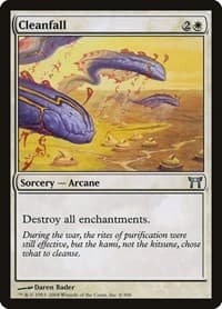 Cleanfall - Champions of Kamigawa - Magic: The Gathering card