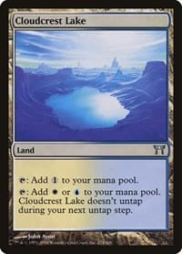 Cloudcrest Lake - Champions of Kamigawa - Magic: The Gathering card