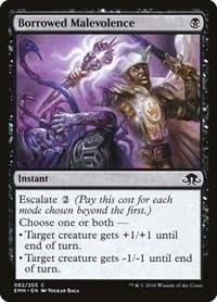 Borrowed Malevolence - Eldritch Moon - Magic: The Gathering card