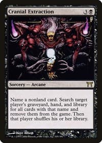 Cranial Extraction - Champions of Kamigawa - Magic: The Gathering card