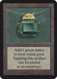 Mox Emerald - Alpha Edition - Magic: The Gathering card