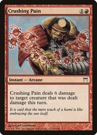Crushing Pain - Champions of Kamigawa - Magic: The Gathering card
