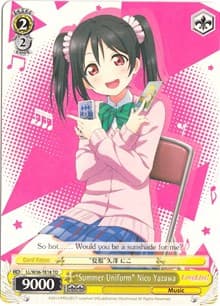"Summer Uniform" Nico Yazawa - Love Live! Vol. 2 - Weiss Schwarz card