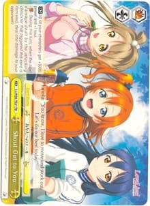 Shout Out to You - Love Live! Vol. 2 - Weiss Schwarz card
