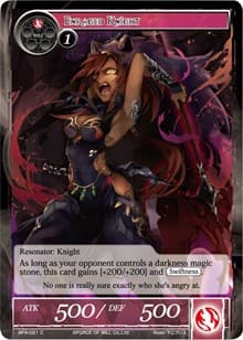 Enraged Knight - Battle for Attoractia - Force of Will card