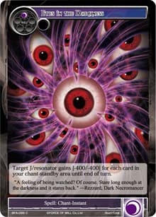 Eyes in the Darkness - Battle for Attoractia - Force of Will card
