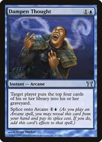 Dampen Thought - Champions of Kamigawa - Magic: The Gathering card