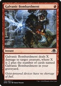 Galvanic Bombardment - Eldritch Moon - Magic: The Gathering card