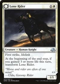 Lone Rider - Eldritch Moon - Magic: The Gathering card