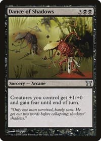 Dance of Shadows - Champions of Kamigawa - Magic: The Gathering card