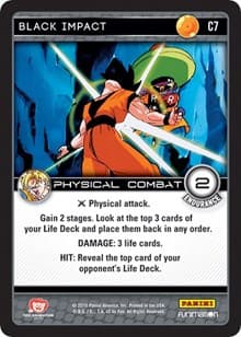 Black Impact - Panini: Vengeance - Dragon Ball Z TCG card