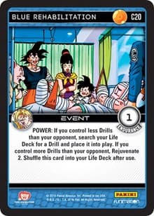 Blue Rehabilitation - Panini: Vengeance - Dragon Ball Z TCG card