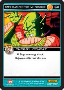 Namekian Protective Posture - Panini: Vengeance - Dragon Ball Z TCG card