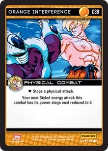 Orange Interference - Panini: Vengeance - Dragon Ball Z TCG card
