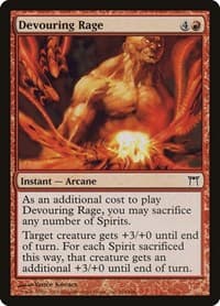 Devouring Rage - Champions of Kamigawa - Magic: The Gathering card