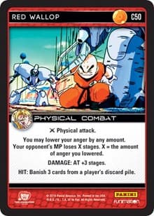 Red Wallop - Panini: Vengeance - Dragon Ball Z TCG card