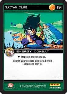 Saiyan Club - Panini: Vengeance - Dragon Ball Z TCG card