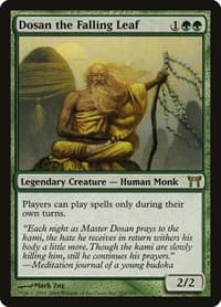 Dosan the Falling Leaf - Champions of Kamigawa - Magic: The Gathering card
