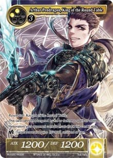 Arthur Pendragon, King of the Round Table - Promo Cards - Force of Will card