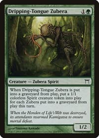 Dripping-Tongue Zubera - Champions of Kamigawa - Magic: The Gathering card