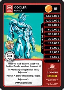Cooler - Menace - Panini: Vengeance - Dragon Ball Z TCG card
