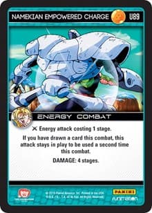 Namekian Empowered Charge - Panini: Vengeance - Dragon Ball Z TCG card