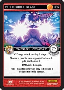Red Double Blast - Panini: Vengeance - Dragon Ball Z TCG card