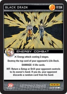 Black Drain - Panini: Vengeance - Dragon Ball Z TCG card