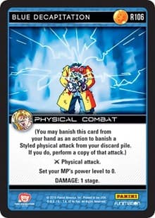 Blue Decapitation - Panini: Vengeance - Dragon Ball Z TCG card