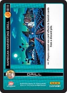 Namekian Harvesting Drill - Panini: Vengeance - Dragon Ball Z TCG card