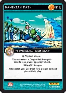 Namekian Dash - Panini: Vengeance - Dragon Ball Z TCG card