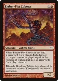 Ember-Fist Zubera - Champions of Kamigawa - Magic: The Gathering card