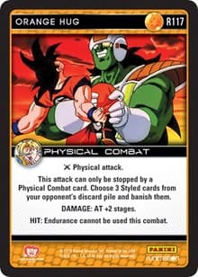Orange Hug - Panini: Vengeance - Dragon Ball Z TCG card