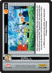 Singing Drill - Panini: Vengeance - Dragon Ball Z TCG card