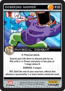 Sobering Hammer - Panini: Vengeance - Dragon Ball Z TCG card