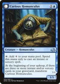 Curious Homunculus - Eldritch Moon - Magic: The Gathering card