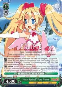 "Pinch Revival" Pure Flonne - Disgaea - Weiss Schwarz card