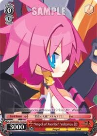 "Angel of Avarice" Vulcanus (?) - Disgaea - Weiss Schwarz card