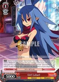 Girl Laharl - Disgaea - Weiss Schwarz card