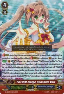 PRISM-Image, Sunshine Vert - G-CB03: Blessing of Divas - Cardfight Vanguard card