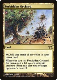 Forbidden Orchard - Champions of Kamigawa - Magic: The Gathering card