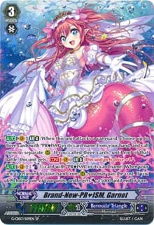 Brand-New-PRISM, Garnet (SP) - G-CB03: Blessing of Divas - Cardfight Vanguard card
