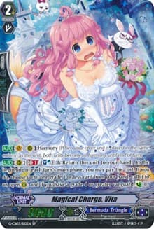 Magical Charge, Vita (SP) - G-CB03: Blessing of Divas - Cardfight Vanguard card