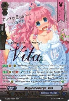 Magical Charge, Vita (Wedding SP) - G-CB03: Blessing of Divas - Cardfight Vanguard card