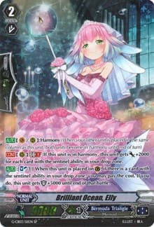 Brilliant Ocean, Elly (SP) - G-CB03: Blessing of Divas - Cardfight Vanguard card